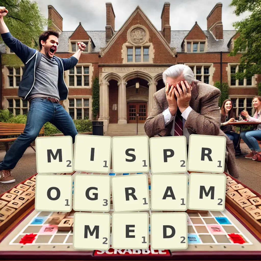 List of words with letters MISPROGRAMMED Words with letters MISPROGRAMMED