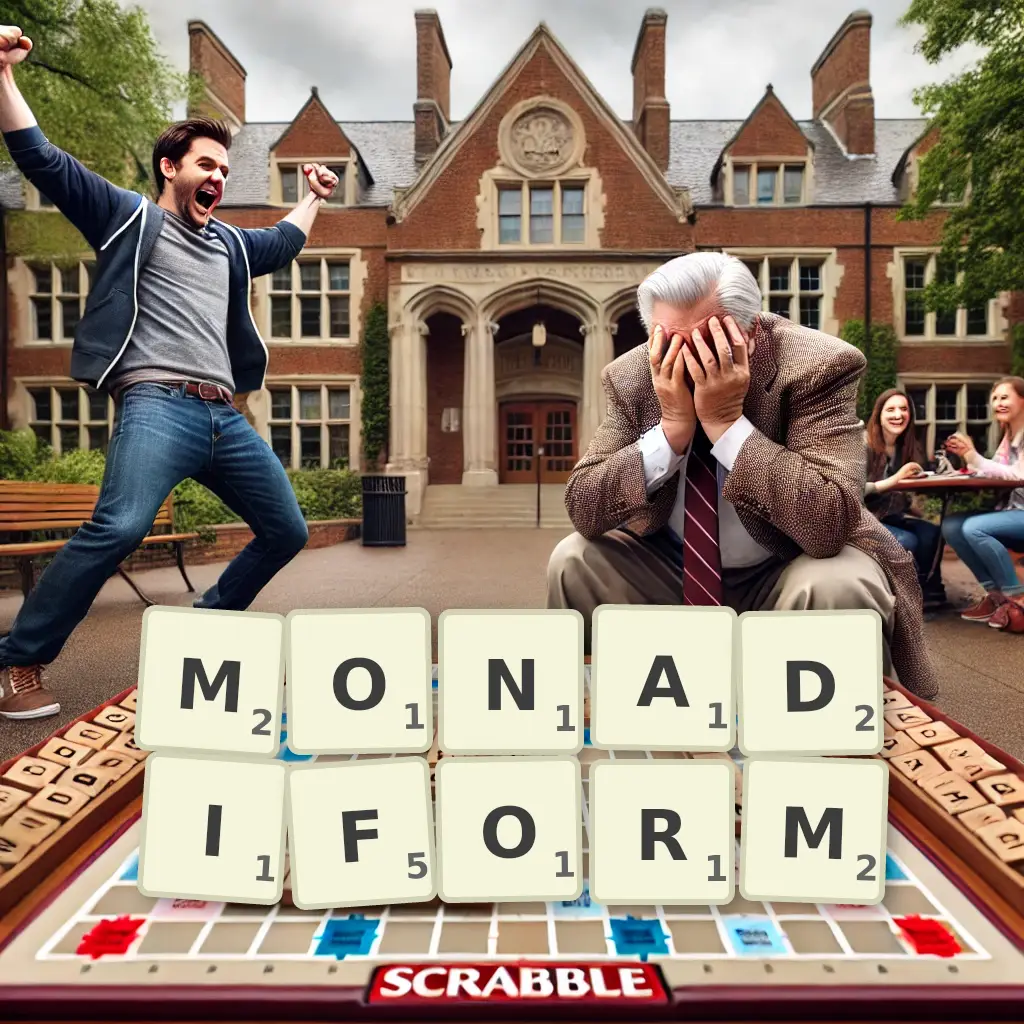 List of words with letters MONADIFORM Words with letters MONADIFORM