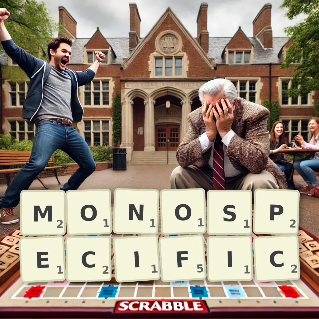 List of words with letters MONOSPECIFIC Words with letters MONOSPECIFIC
