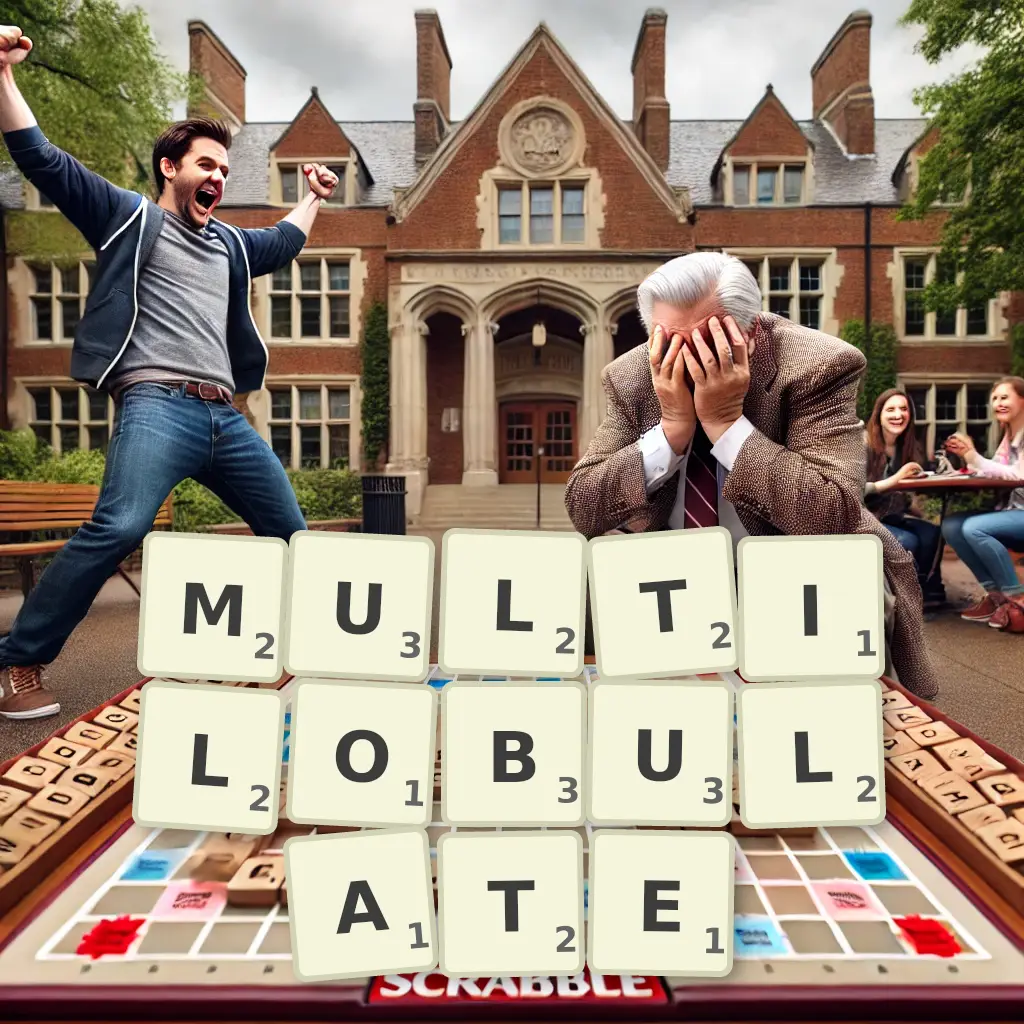 List of words with letters MULTILOBULATE Words with letters MULTILOBULATE