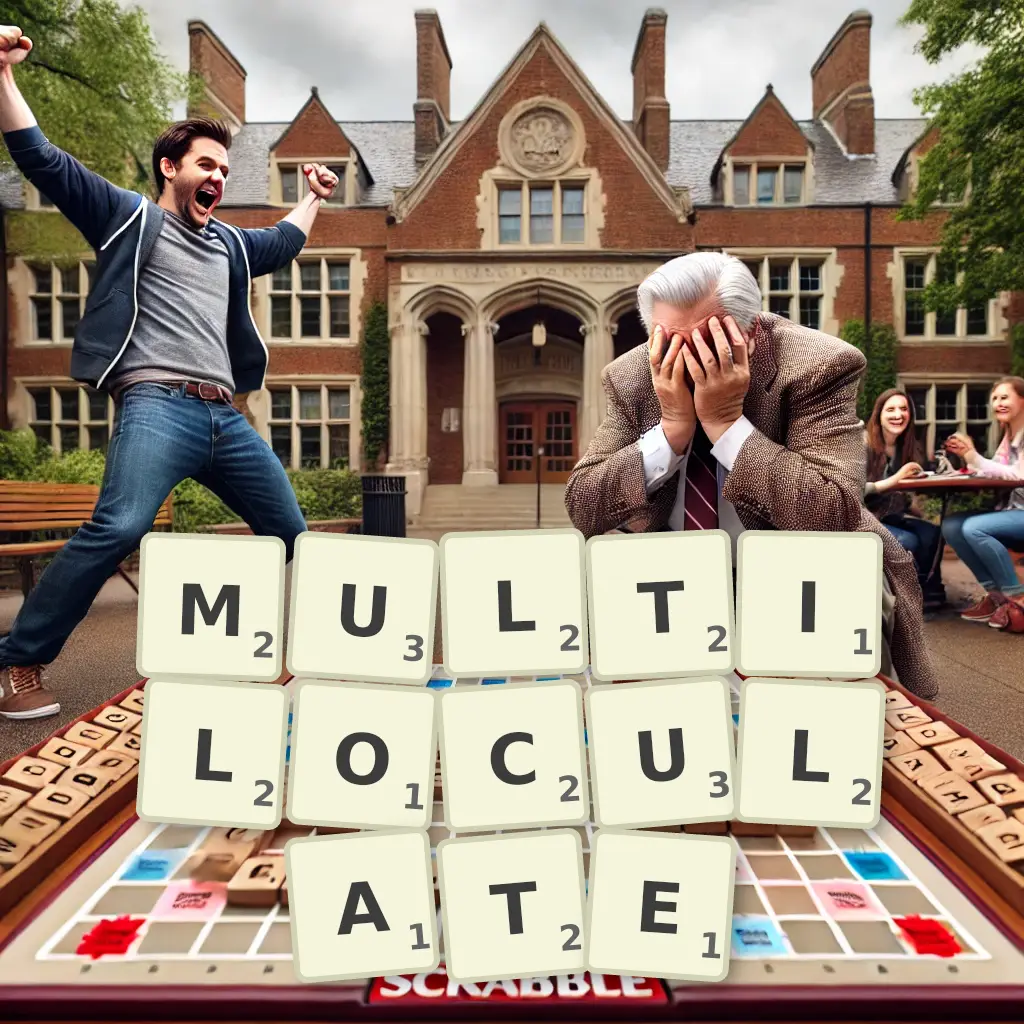List of words with letters MULTILOCULATE Words with letters MULTILOCULATE