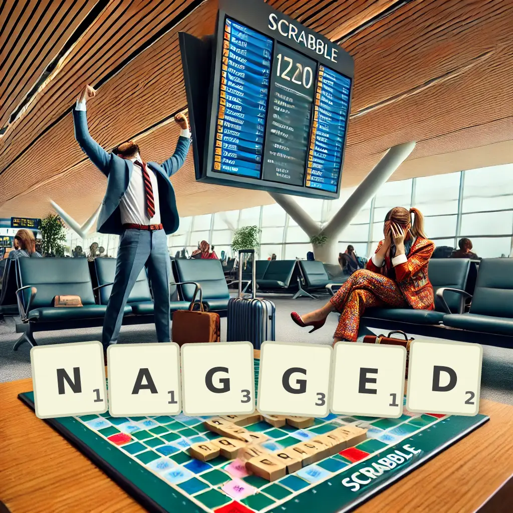 List of words with letters NAGGED Words with letters NAGGED