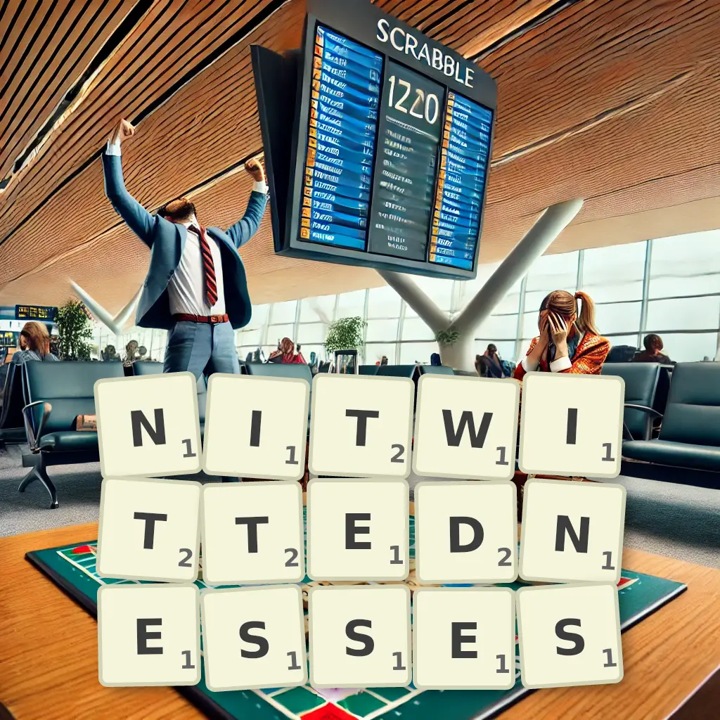 List of words with letters NITWITTEDNESSES Words with letters NITWITTEDNESSES