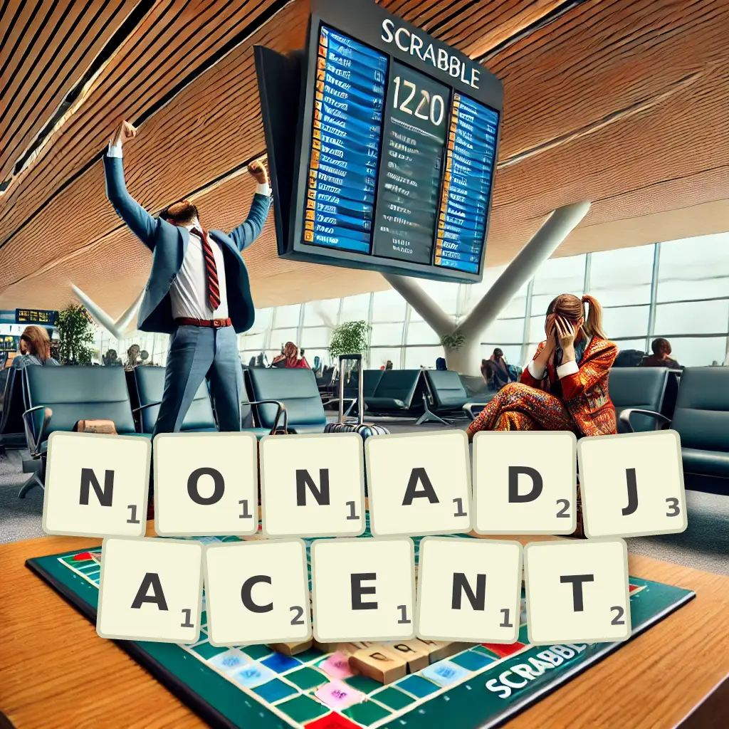 List of words with letters NONADJACENT Words with letters NONADJACENT