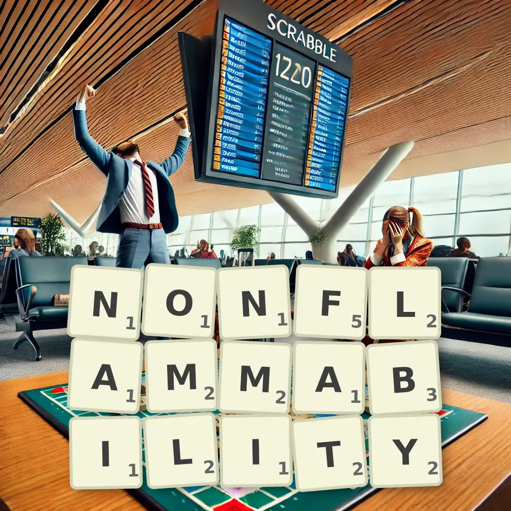 List of words with letters NONFLAMMABILITY Words with letters NONFLAMMABILITY