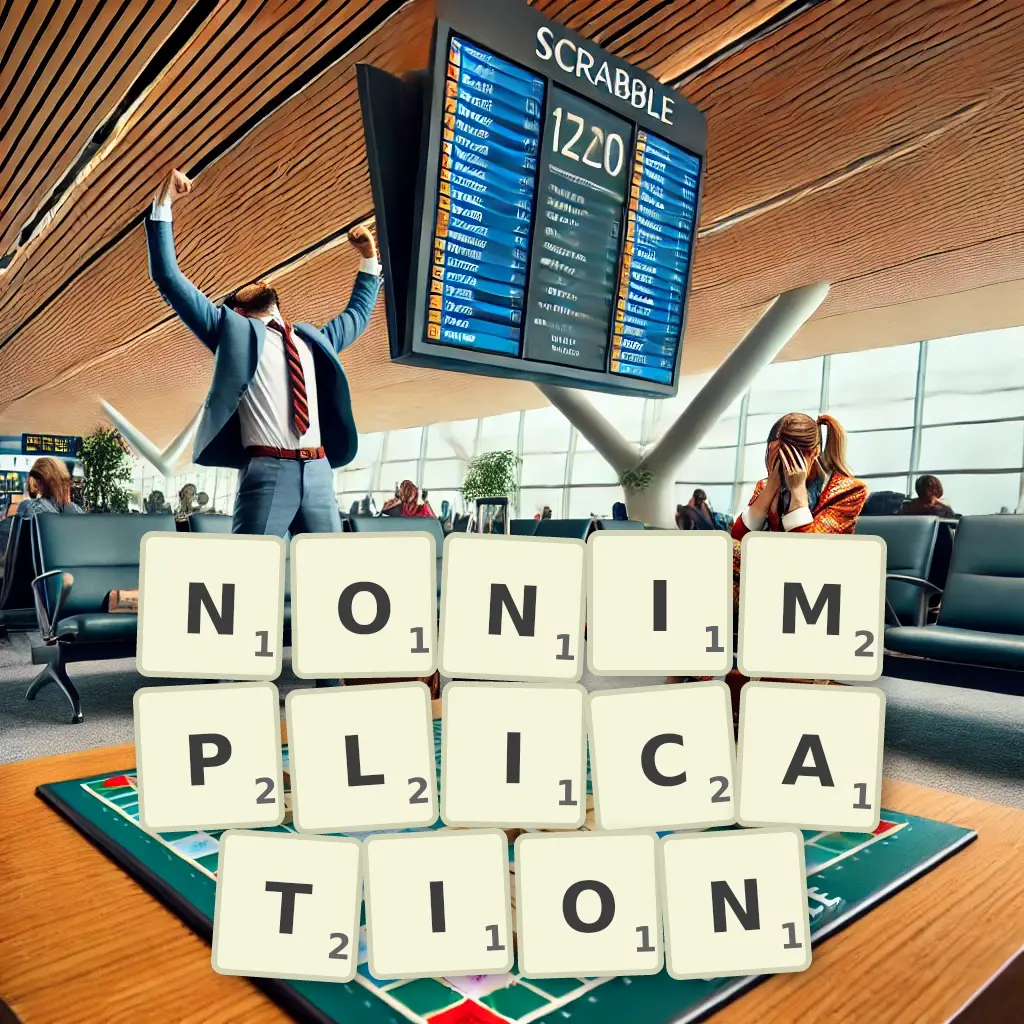 List of words with letters NONIMPLICATION Words with letters NONIMPLICATION
