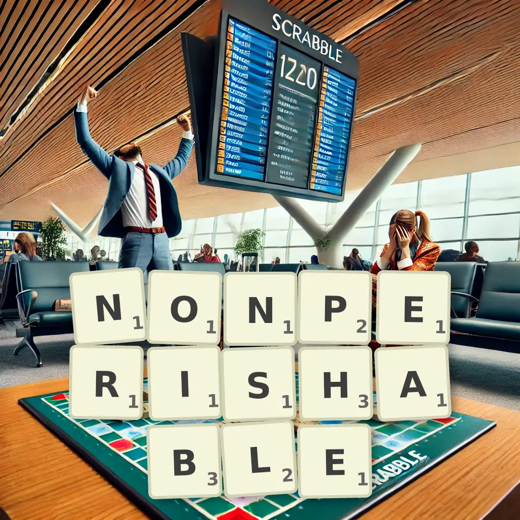 List of words with letters NONPERISHABLE Words with letters NONPERISHABLE