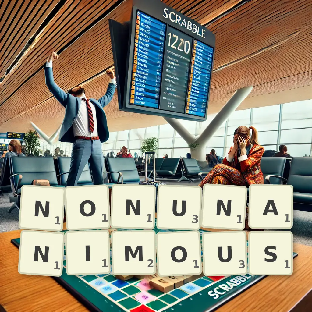 List of words with letters NONUNANIMOUS Words with letters NONUNANIMOUS