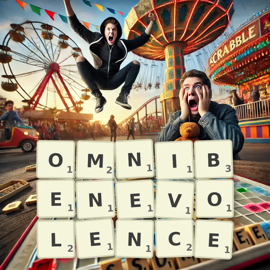 List of words with letters OMNIBENEVOLENCE Words with letters OMNIBENEVOLENCE