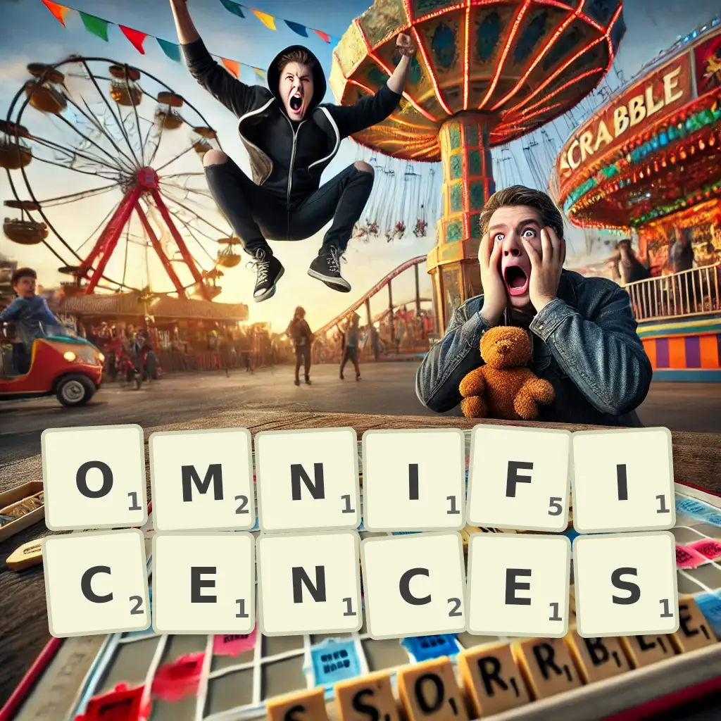 List of words with letters OMNIFICENCES Words with letters OMNIFICENCES