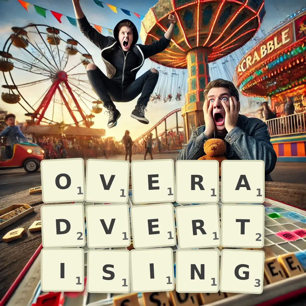 List of words with letters OVERADVERTISING Words with letters OVERADVERTISING