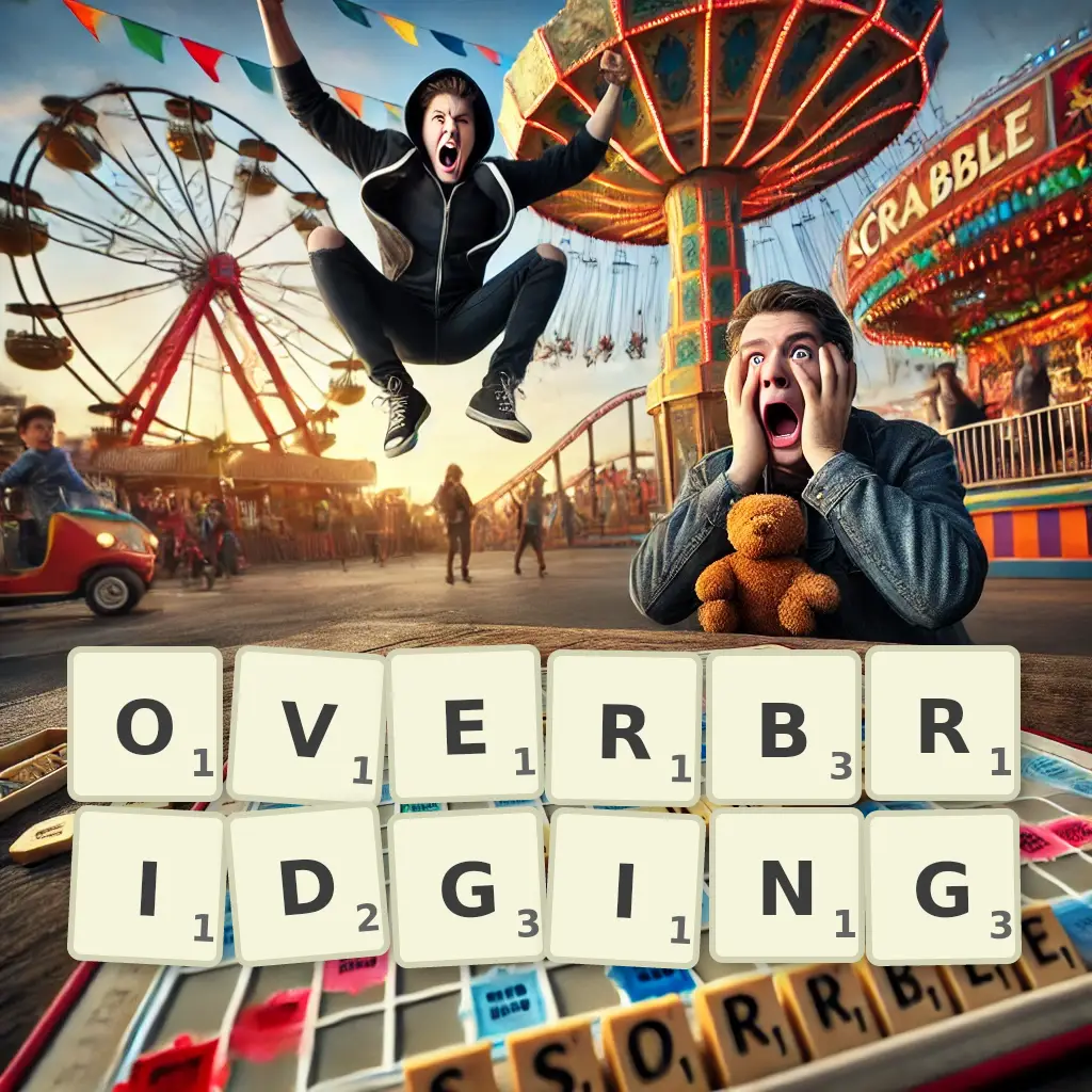 List of words with letters OVERBRIDGING Words with letters OVERBRIDGING