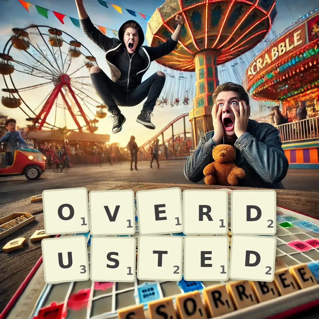 List of words with letters OVERDUSTED Words with letters OVERDUSTED