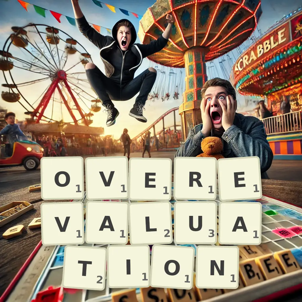 List of words with letters OVEREVALUATION Words with letters OVEREVALUATION