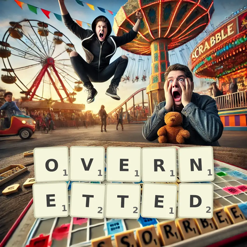 List of words with letters OVERNETTED Words with letters OVERNETTED