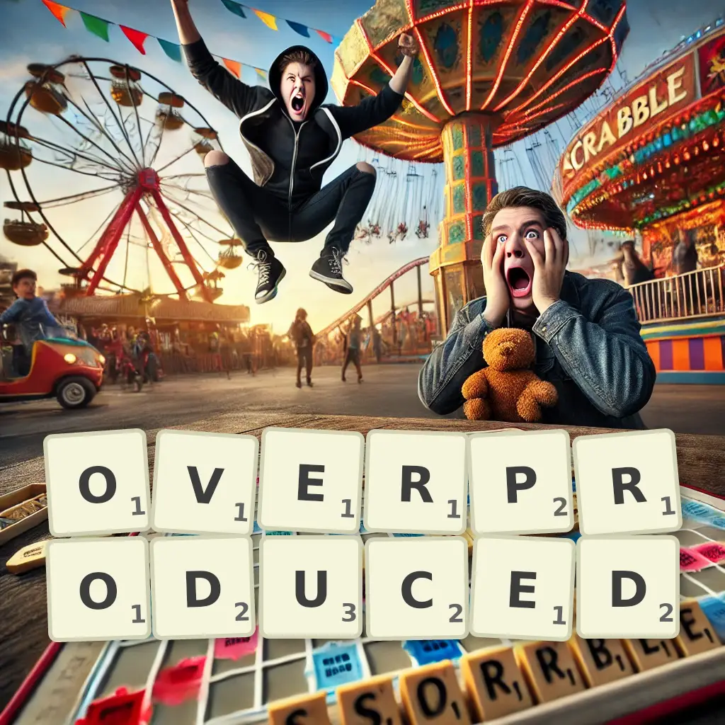 List of words with letters OVERPRODUCED Words with letters OVERPRODUCED