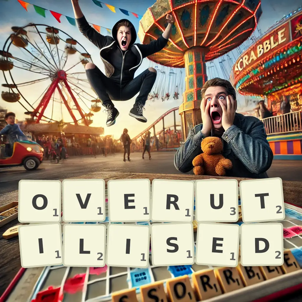 List of words with letters OVERUTILISED Words with letters OVERUTILISED