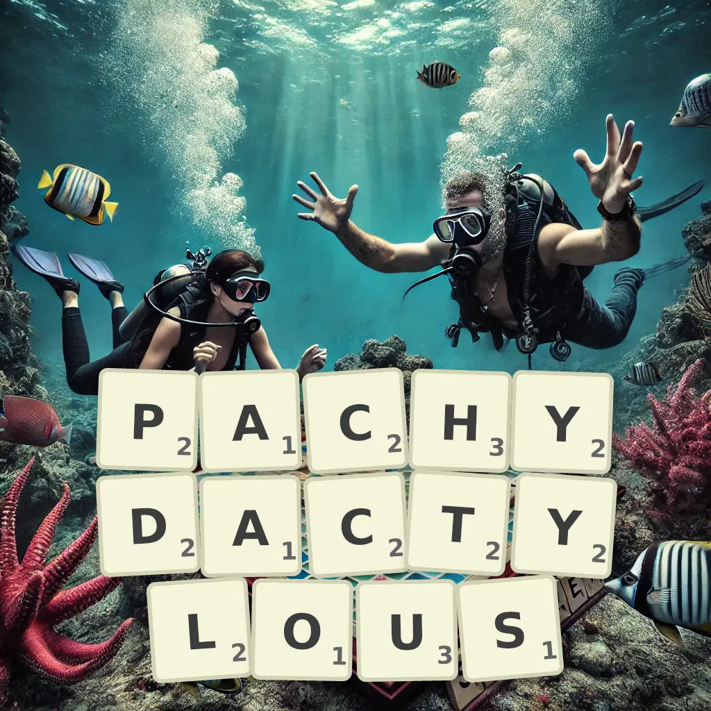 List of words with letters PACHYDACTYLOUS Words with letters PACHYDACTYLOUS