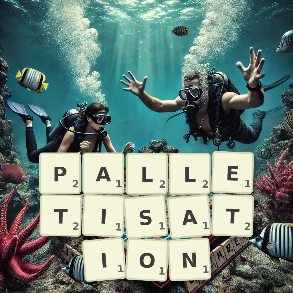 List of words with letters PALLETISATION Words with letters PALLETISATION