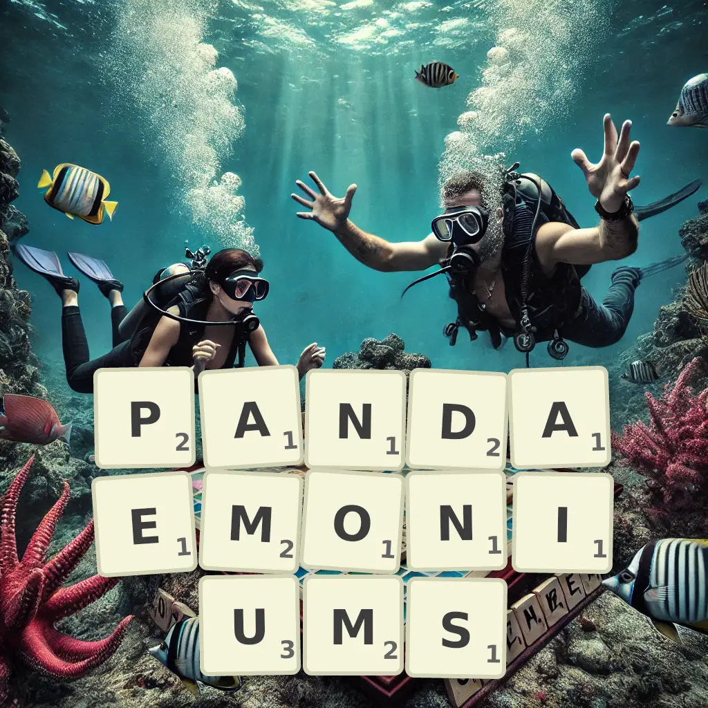 List of words with letters PANDAEMONIUMS Words with letters PANDAEMONIUMS