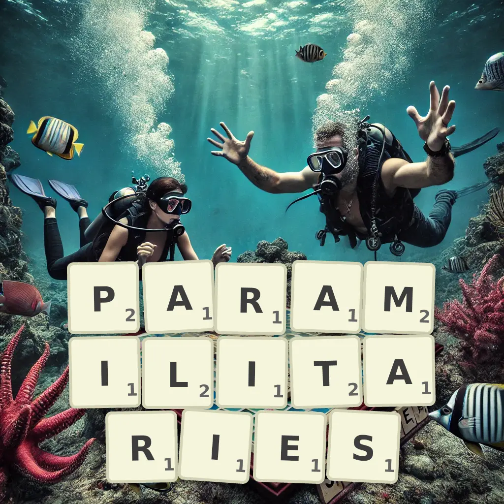 List of words with letters PARAMILITARIES Words with letters PARAMILITARIES