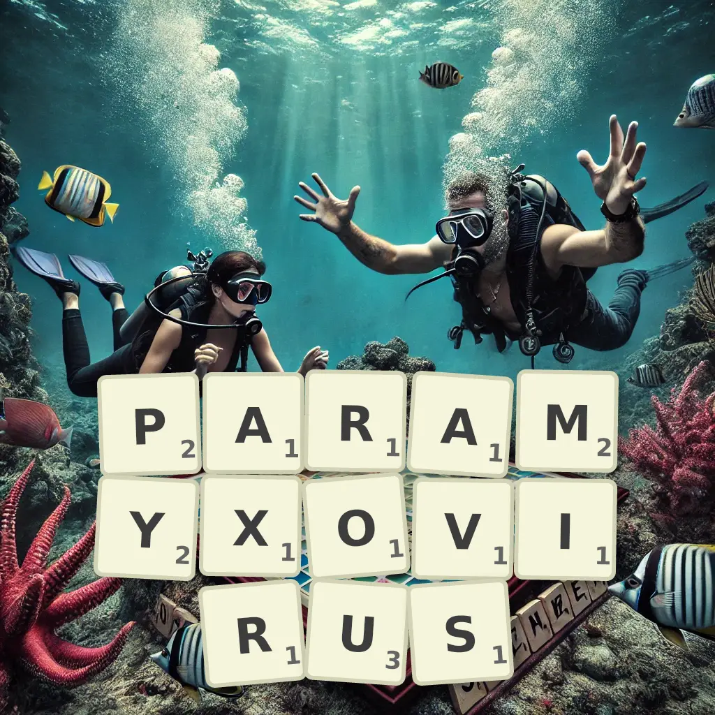 List of words with letters PARAMYXOVIRUS Words with letters PARAMYXOVIRUS