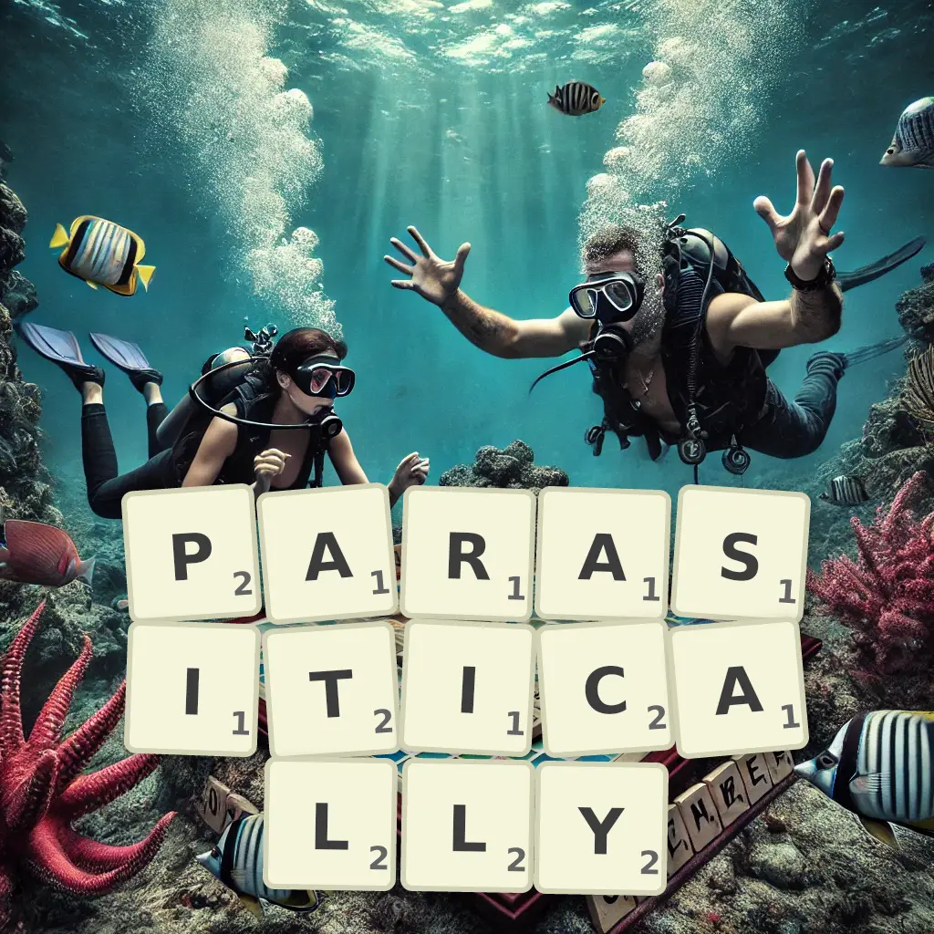 List of words with letters PARASITICALLY Words with letters PARASITICALLY