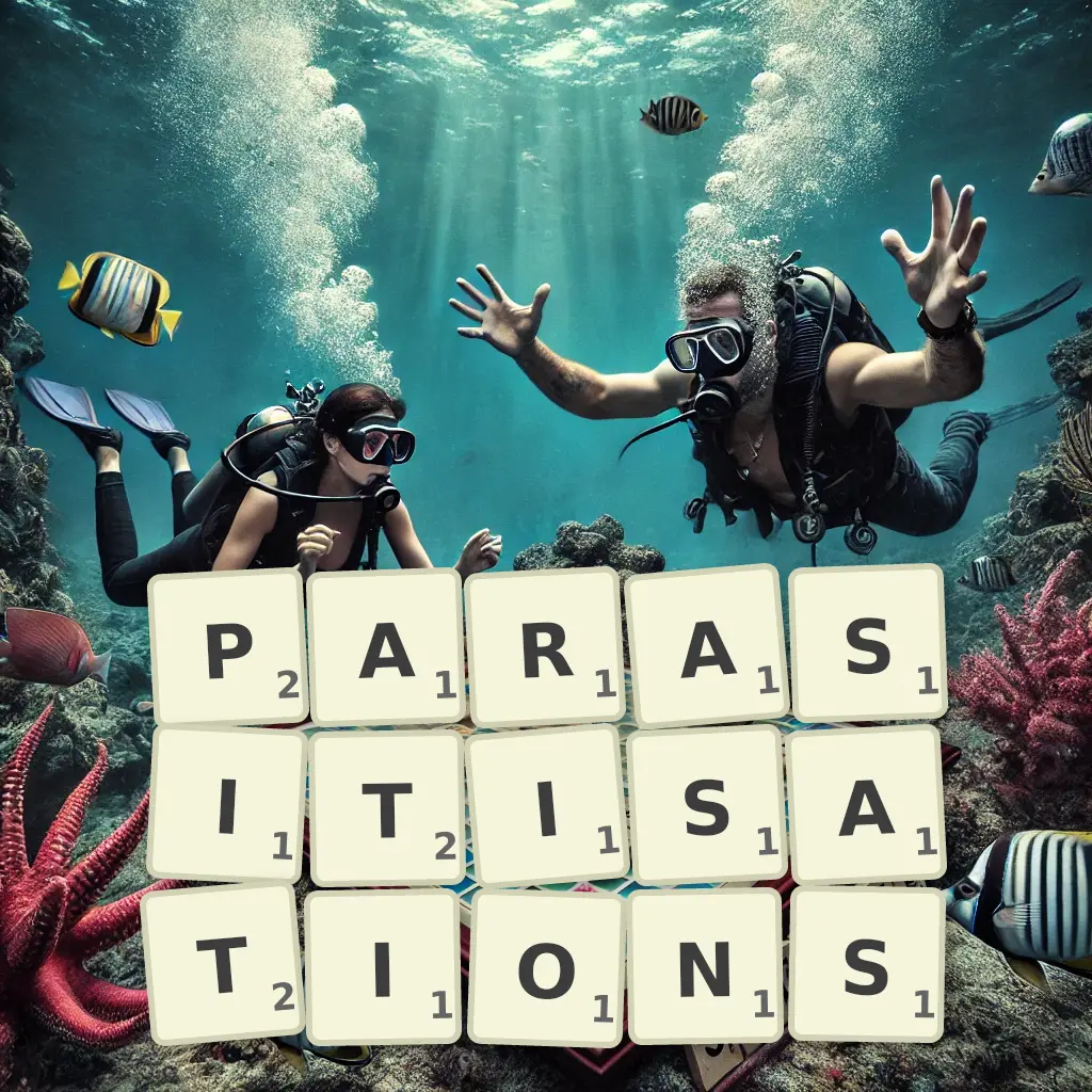 List of words with letters PARASITISATIONS Words with letters PARASITISATIONS