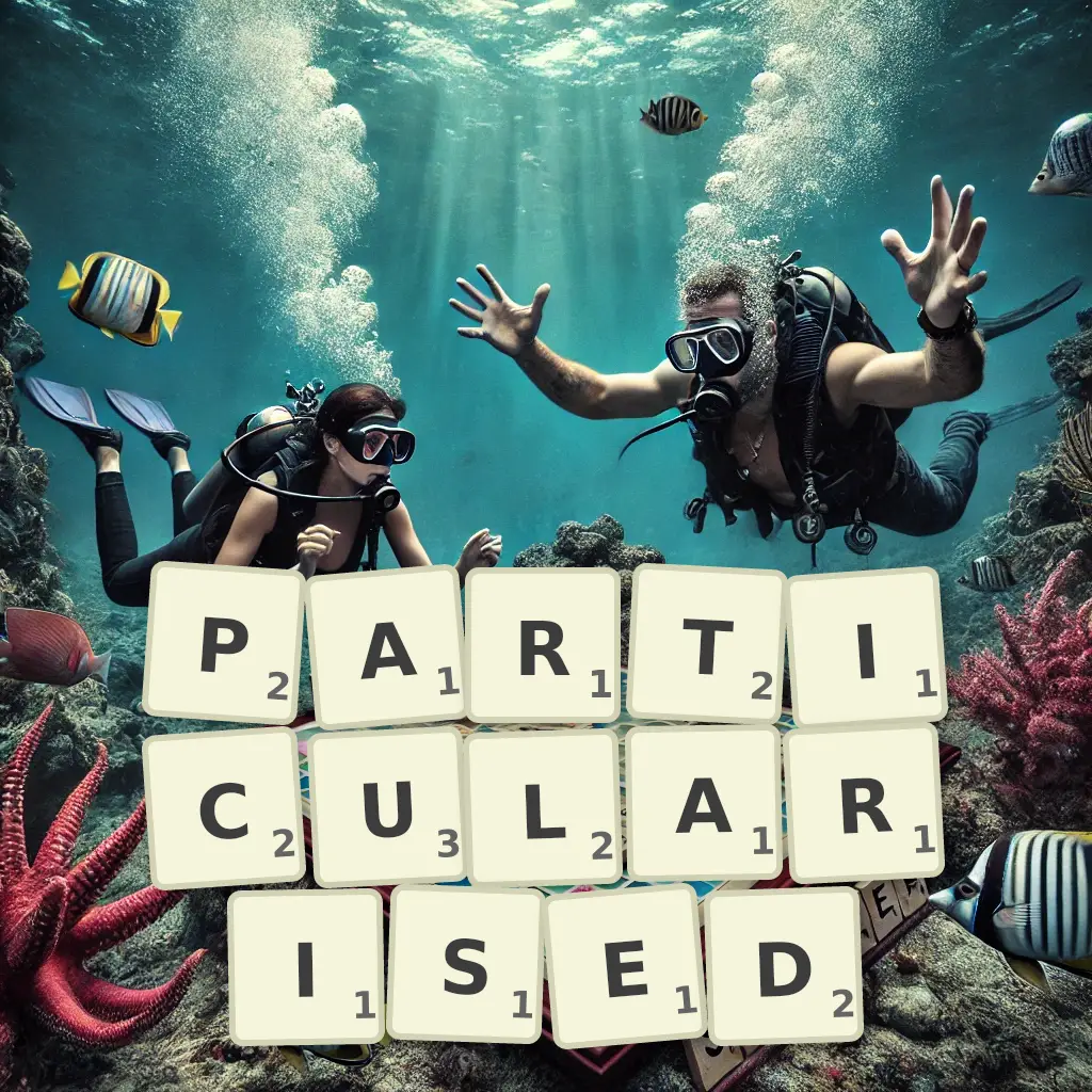 List of words with letters PARTICULARISED Words with letters PARTICULARISED