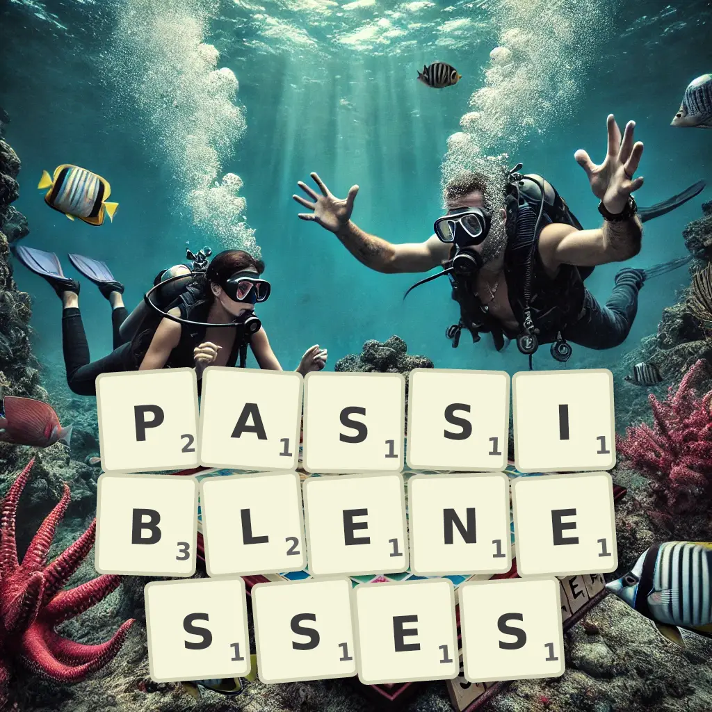 List of words with letters PASSIBLENESSES Words with letters PASSIBLENESSES