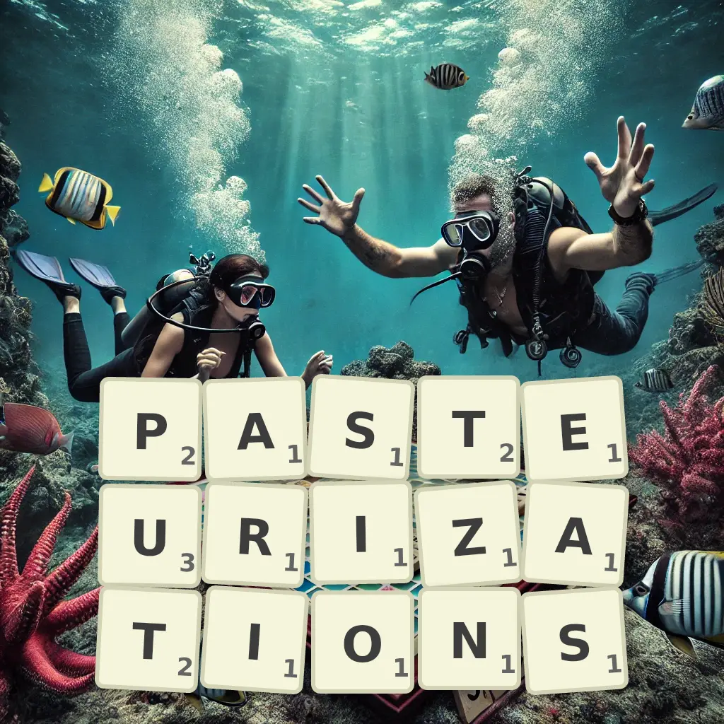 List of words with letters PASTEURIZATIONS Words with letters PASTEURIZATIONS