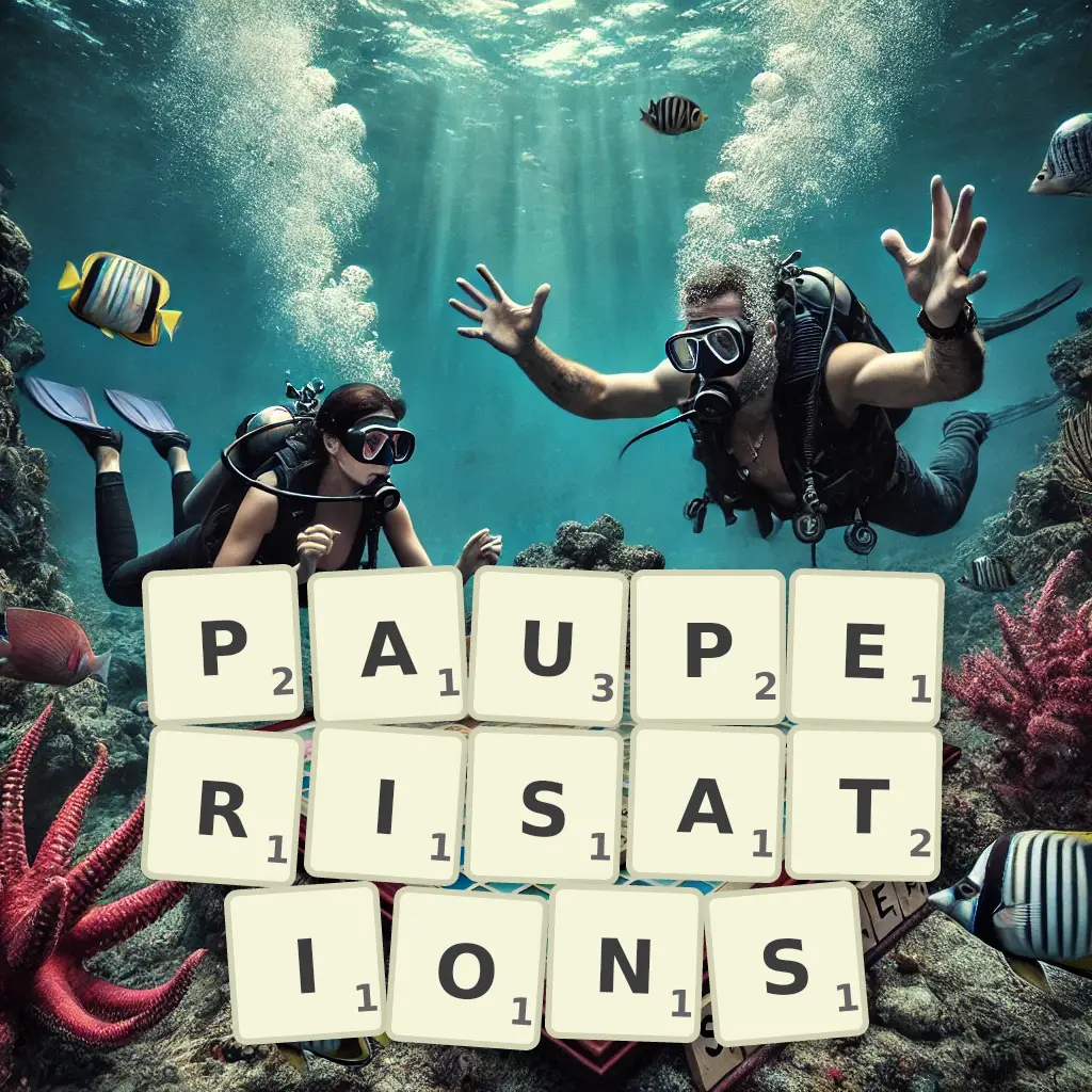 List of words with letters PAUPERISATIONS Words with letters PAUPERISATIONS