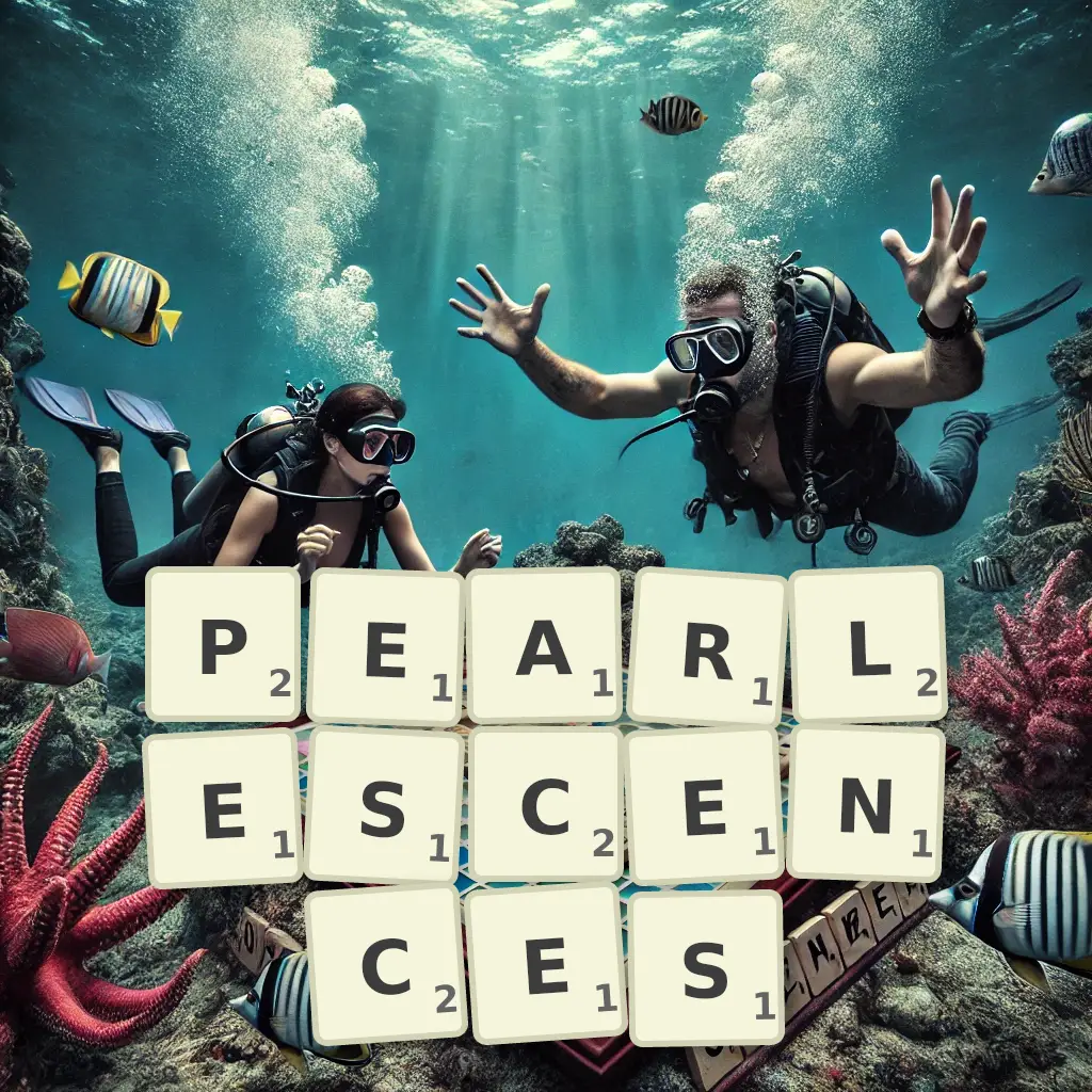 List of words with letters PEARLESCENCES Words with letters PEARLESCENCES