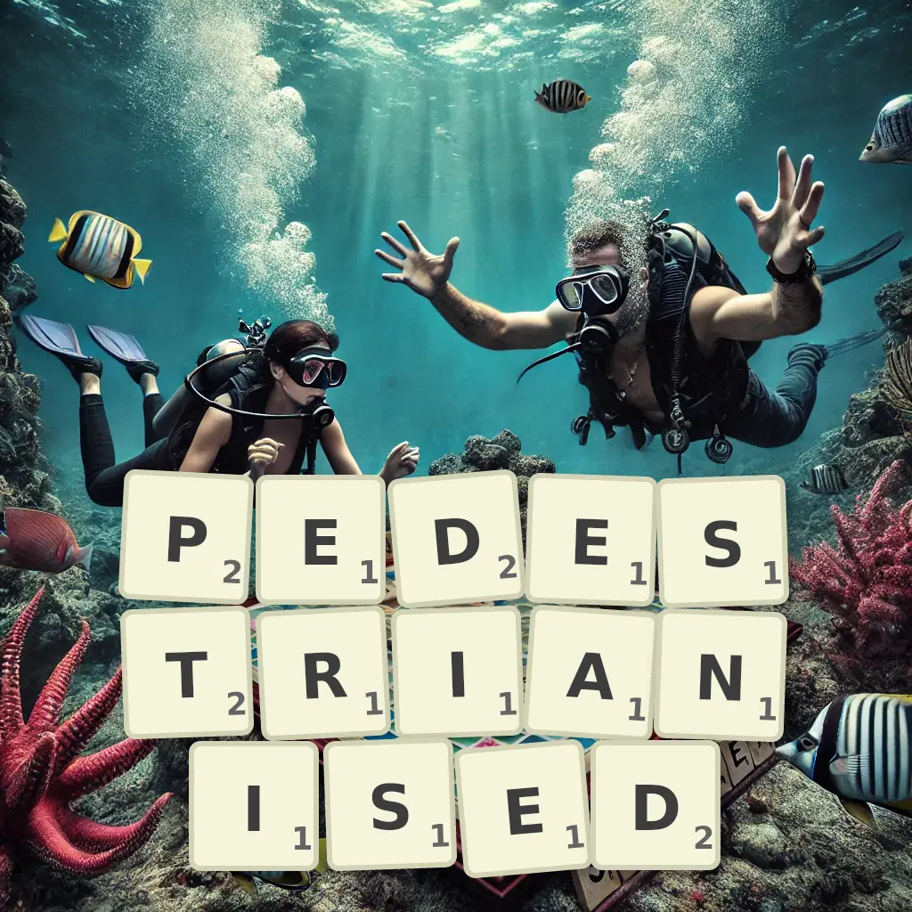 List of words with letters PEDESTRIANISED Words with letters PEDESTRIANISED
