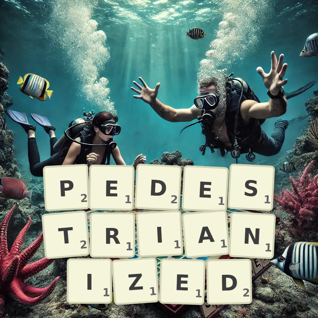 List of words with letters PEDESTRIANIZED Words with letters PEDESTRIANIZED