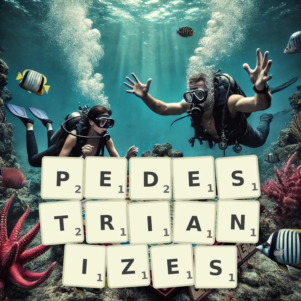 List of words with letters PEDESTRIANIZES Words with letters PEDESTRIANIZES