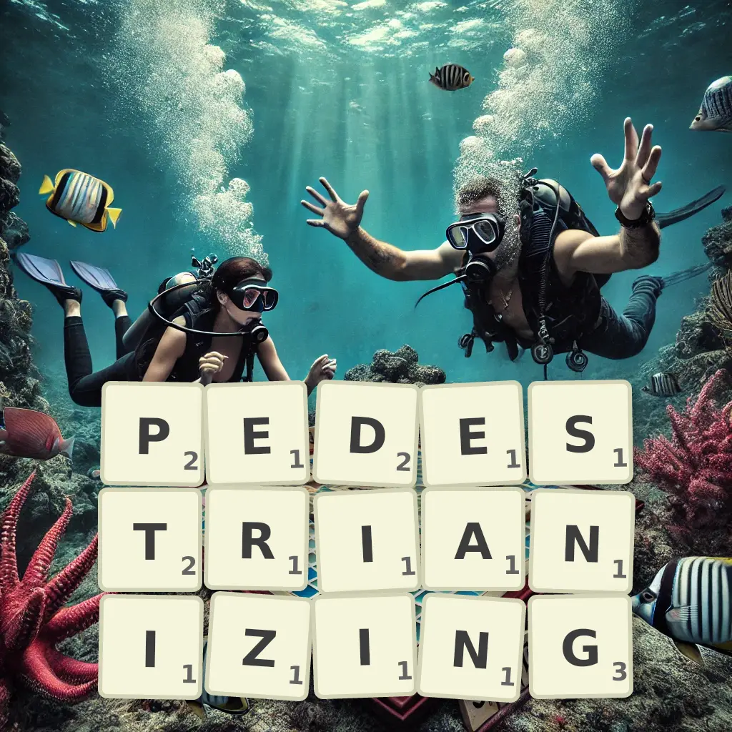 List of words with letters PEDESTRIANIZING Words with letters PEDESTRIANIZING