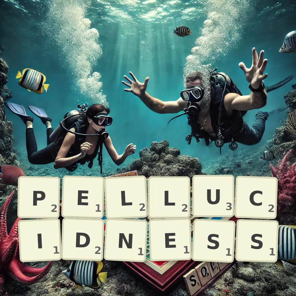List of words with letters PELLUCIDNESS Words with letters PELLUCIDNESS