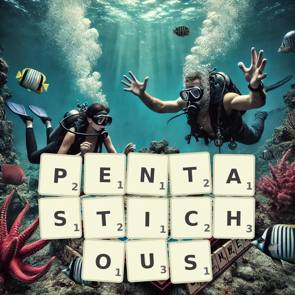 List of words with letters PENTASTICHOUS Words with letters PENTASTICHOUS