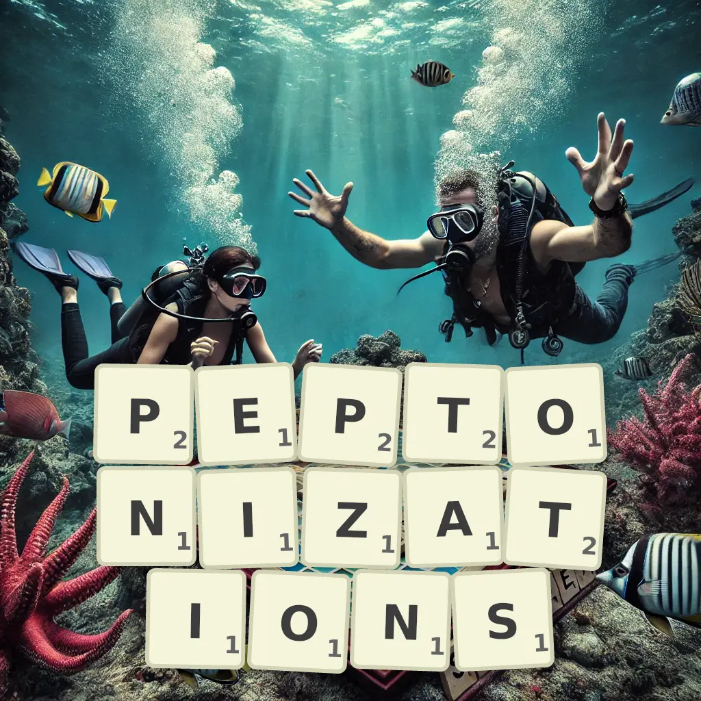List of words with letters PEPTONIZATIONS Words with letters PEPTONIZATIONS