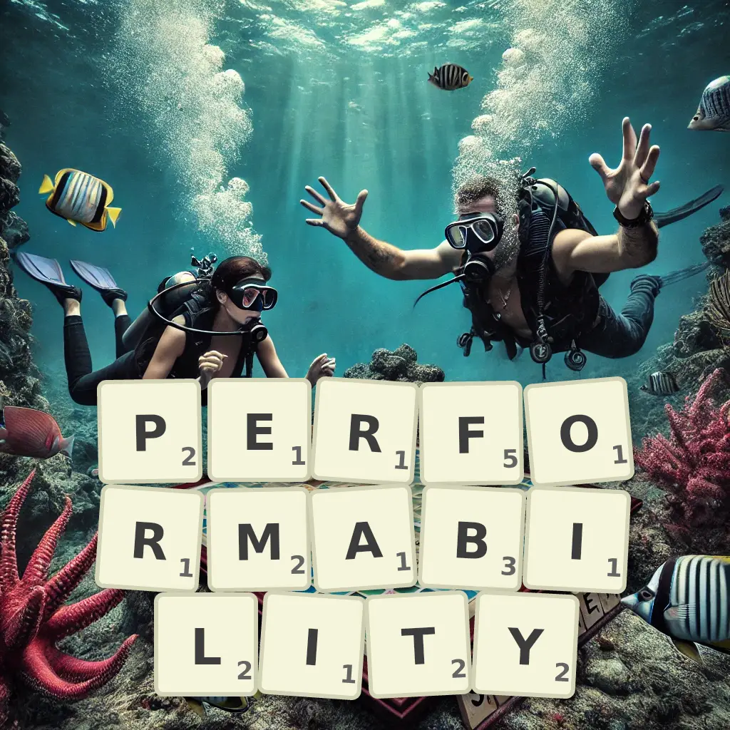 List of words with letters PERFORMABILITY Words with letters PERFORMABILITY