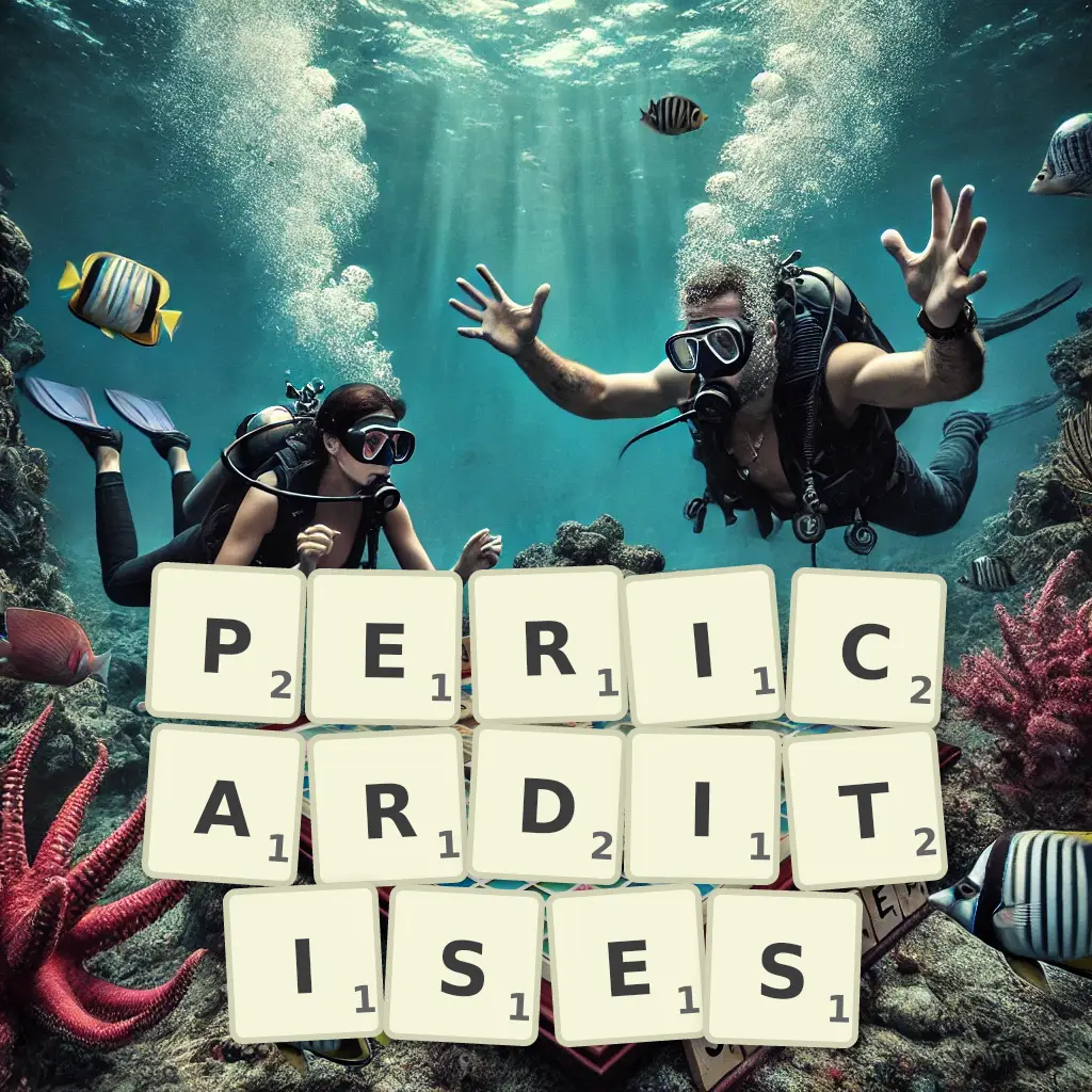 List of words with letters PERICARDITISES Words with letters PERICARDITISES