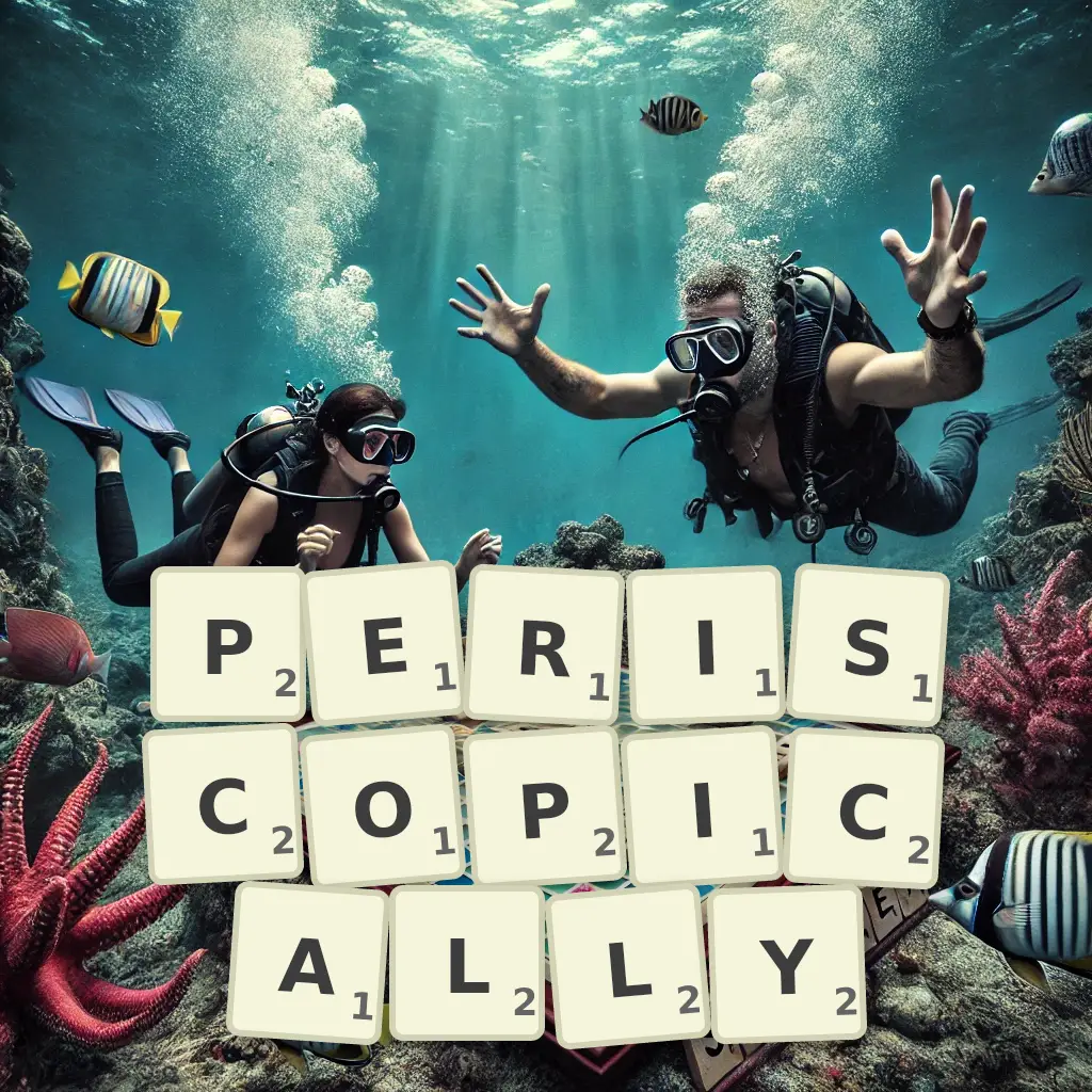 List of words with letters PERISCOPICALLY Words with letters PERISCOPICALLY
