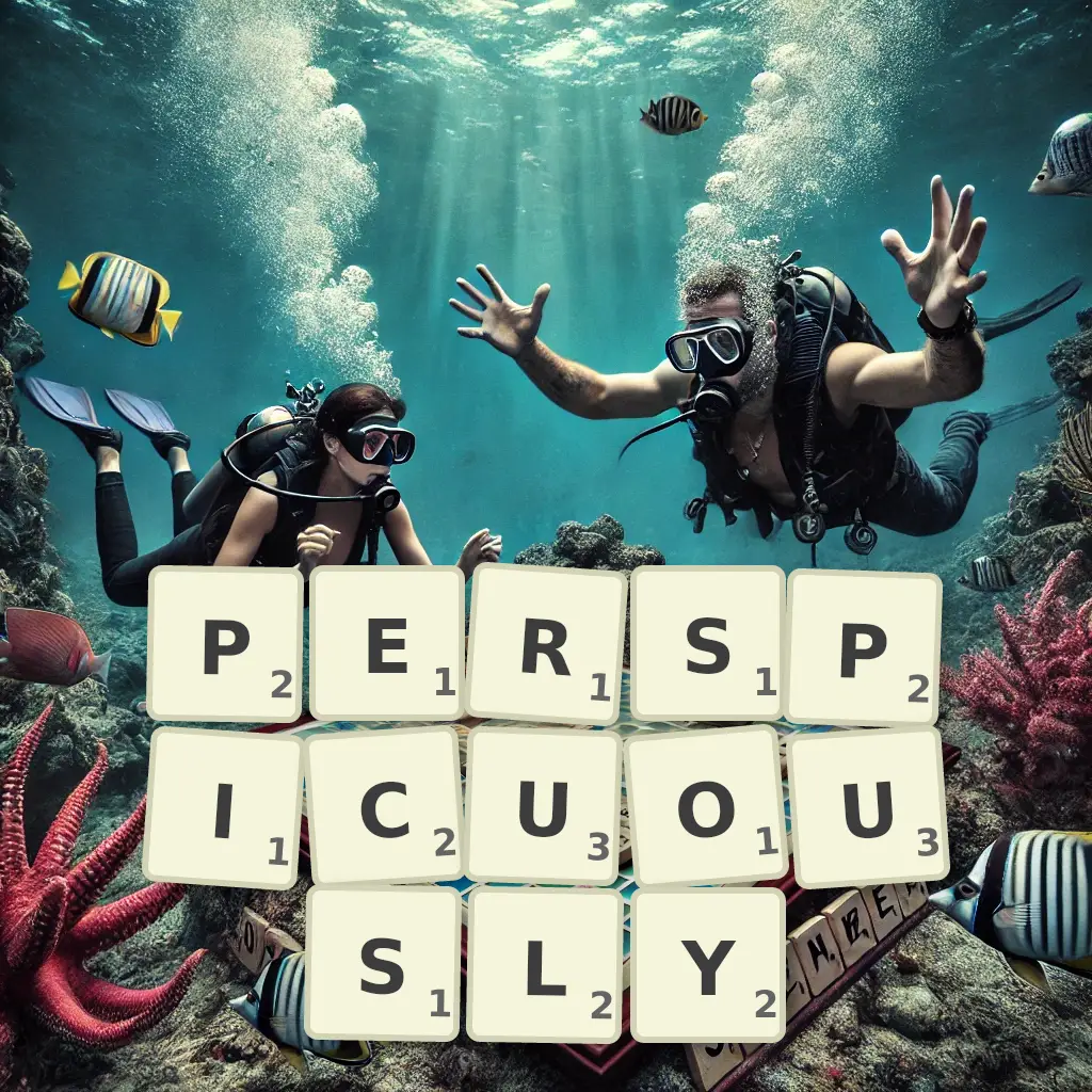 List of words with letters PERSPICUOUSLY Words with letters PERSPICUOUSLY