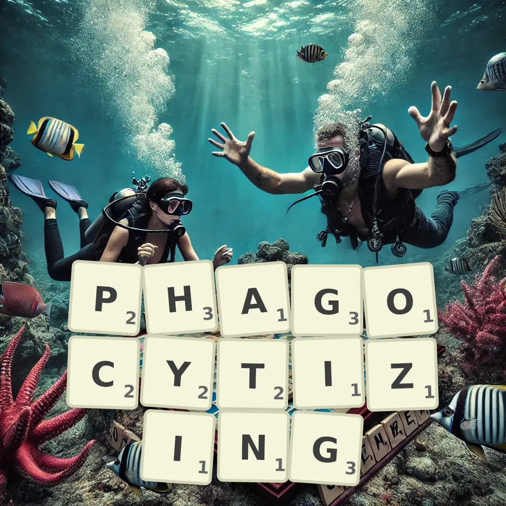 List of words with letters PHAGOCYTIZING Words with letters PHAGOCYTIZING