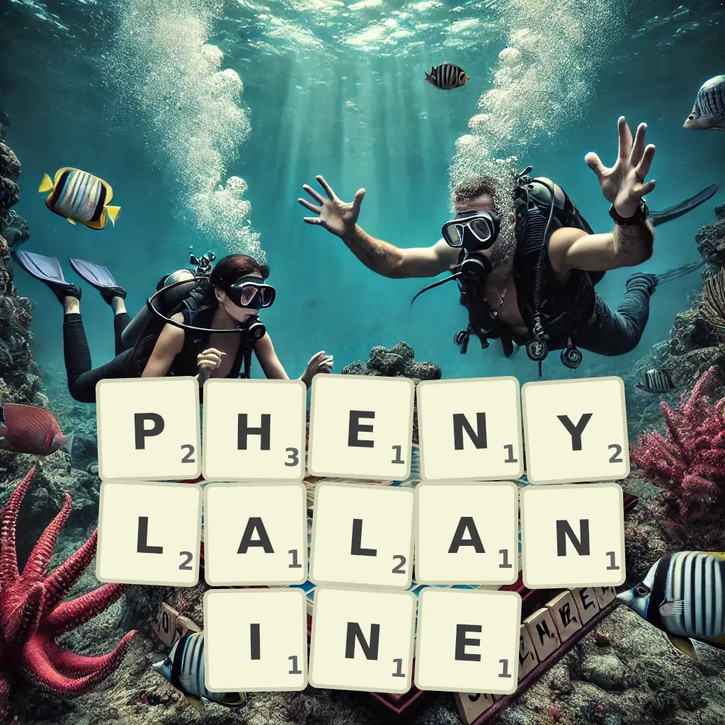 List of words with letters PHENYLALANINE Words with letters PHENYLALANINE