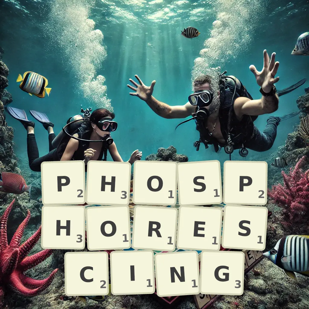 List of words with letters PHOSPHORESCING Words with letters PHOSPHORESCING