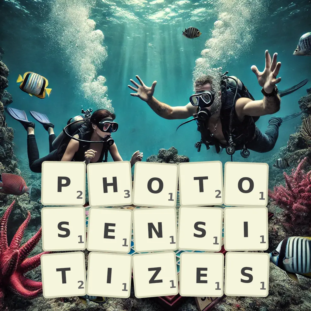List of words with letters PHOTOSENSITIZES Words with letters PHOTOSENSITIZES