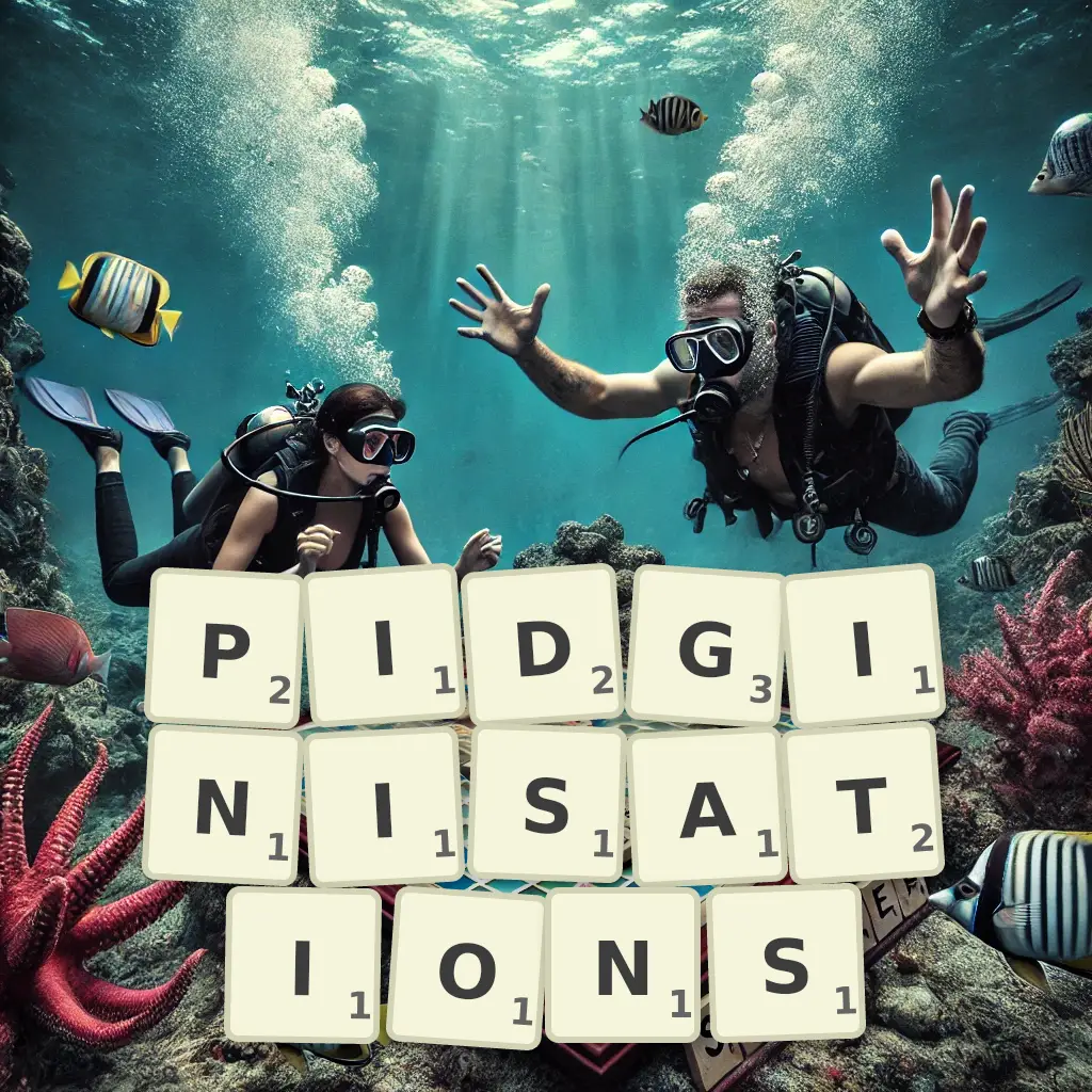 List of words with letters PIDGINISATIONS Words with letters PIDGINISATIONS