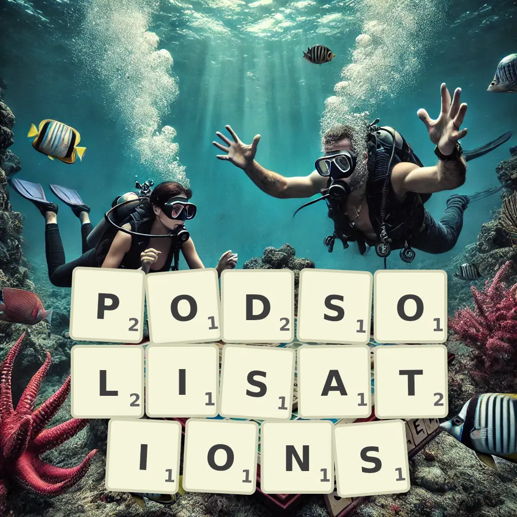 List of words with letters PODSOLISATIONS Words with letters PODSOLISATIONS